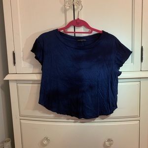 Brandy Melville / Pacsun Blue Crop Top